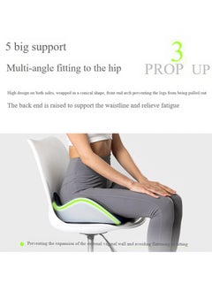 Pretocter Ergonomic Memory Cotton Cushion, Supports The Waist, Reduces Pressure and Protects Buttocks,suit For Work and Relax Tailbone Orthopedic  - Image 4