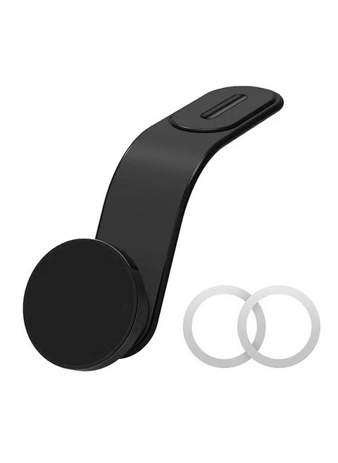 Magnetic Car Phone Holder - Compatible with iPhone 15 Pro Max/15 Pro/15 Plus - Flexible Titanium Alloy Arm - Mounts on All Dashboards and Windshields - Model C02