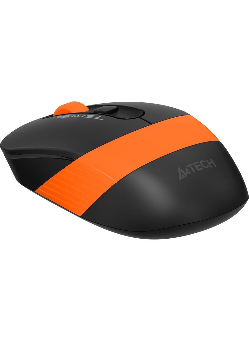 A4TECH A4 TECH FG10 OPTICAL MOUSE NANO USB ORANGE 2000 DPI  - Image 5