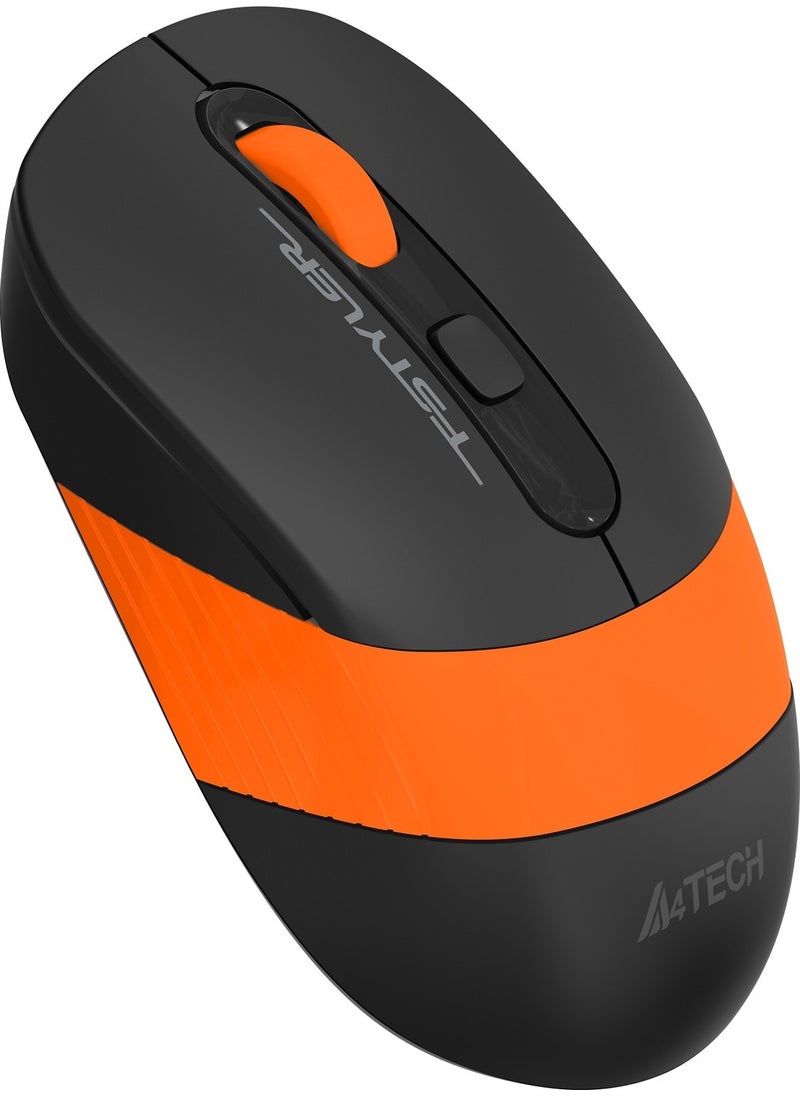 A4TECH A4 TECH FG10 OPTICAL MOUSE NANO USB ORANGE 2000 DPI  - Image 2