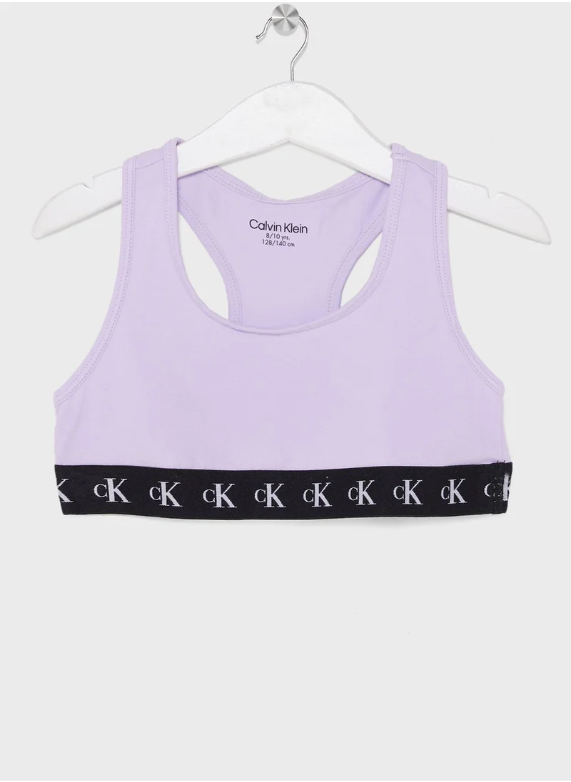 Calvin Klein Jeans Kids 3 Pack Assorted Bralette