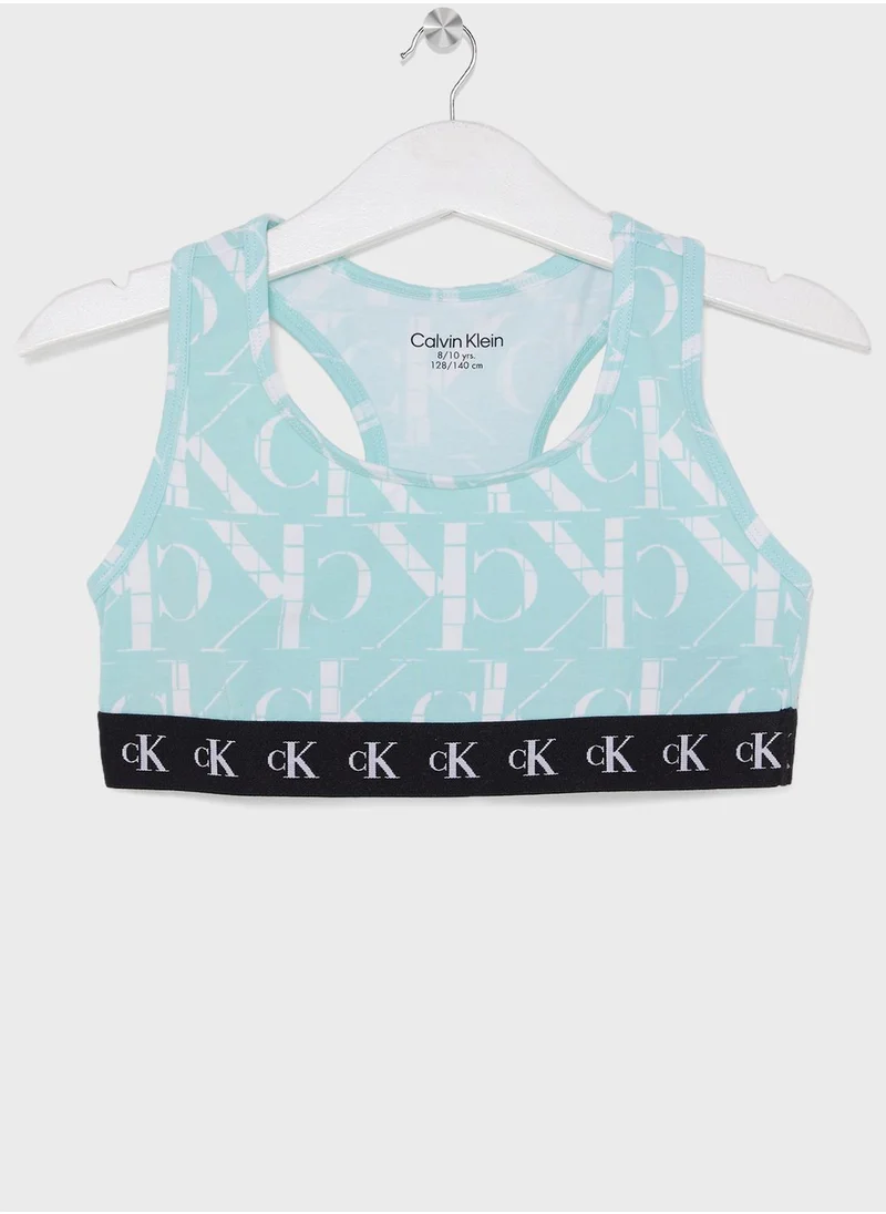 CALVIN KLEIN Kids 3 Pack Assorted Bralette
