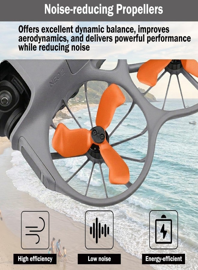 ملحقات MINGVEN Neo 2 - 8 مراوح بديلة لطائرة DJI Neo 2 - Image 3