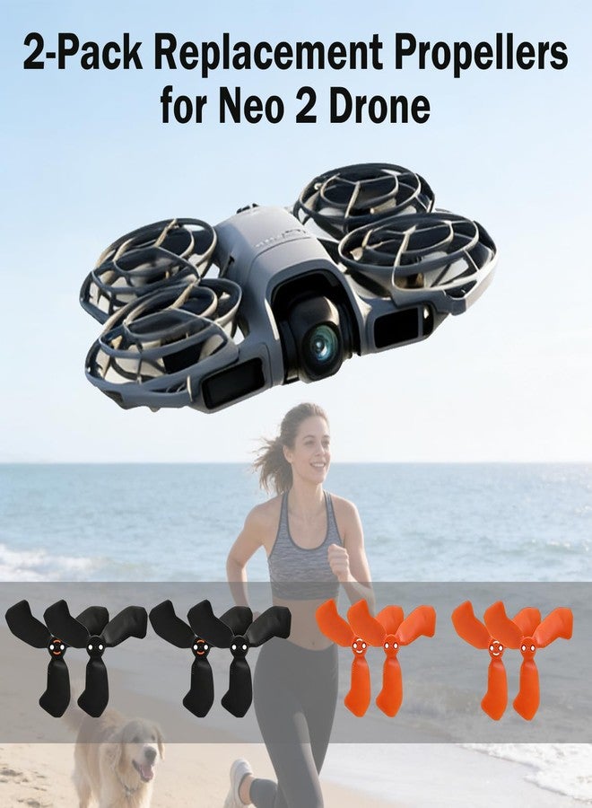 ملحقات MINGVEN Neo 2 - 8 مراوح بديلة لطائرة DJI Neo 2 - Image 2