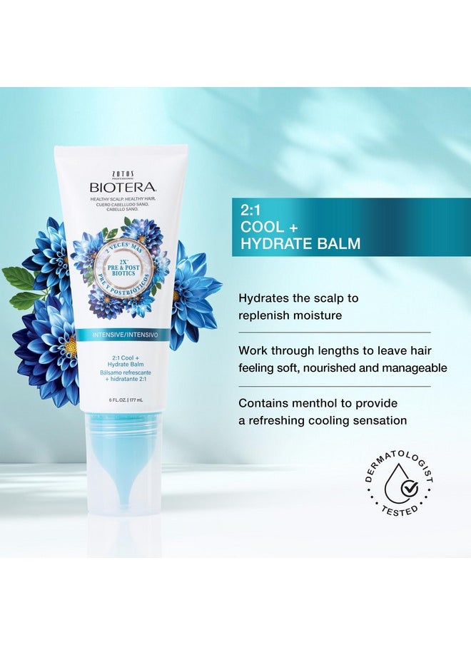 Intensive 2:1 Cool + Hydrate Balm Conditioner | Vegan & Cruelty Free | Paraben & Sulfate Free | Color-Safe | 6 Fl Oz - pzsku/ZCC8FCEBD4B207393EB32Z/45/_/1730799347/9d878863-30dd-4f7e-84e2-17cb8786b22c