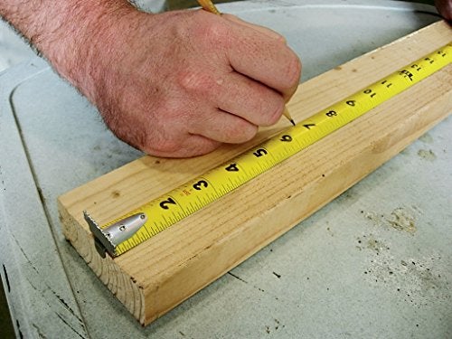 Komelon 7116; 16' x 1" Magnetic MagGrip Pro Tape Measure, Yellow/Black, 16ft - Blade - Image 5