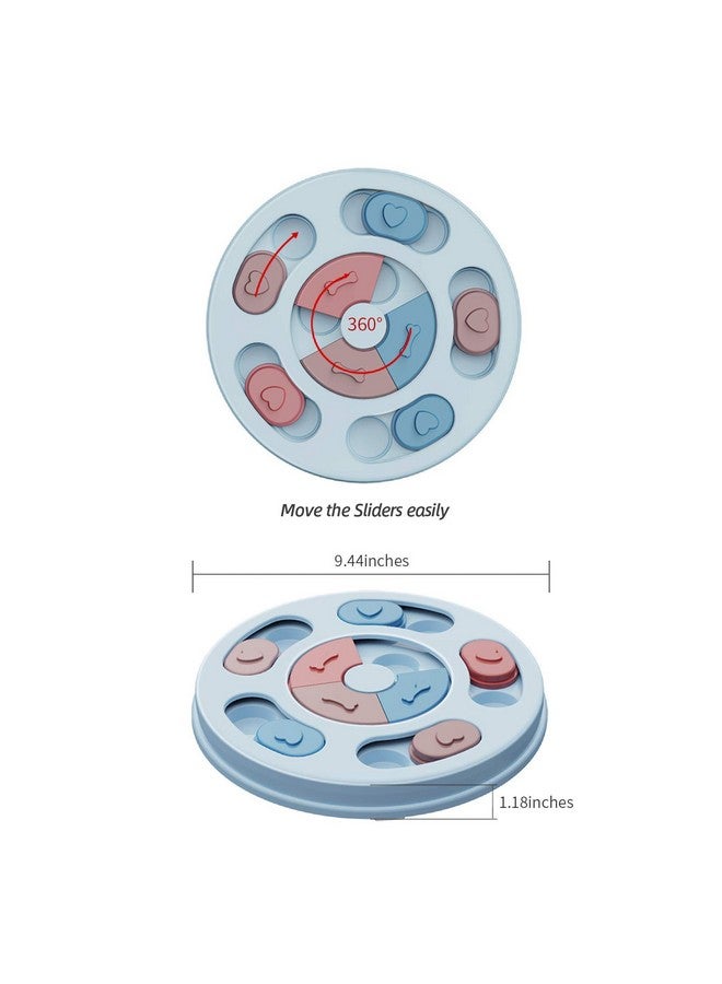 موزعات حلوى بلاستيكية متينة على شكل دائري، ألعاب تفاعلية للكلاب مثالية للتدريب والتغذية وألعاب الذكاء وإثراء العقل للكلاب والجراء (متعددة الألوان) - Image 5