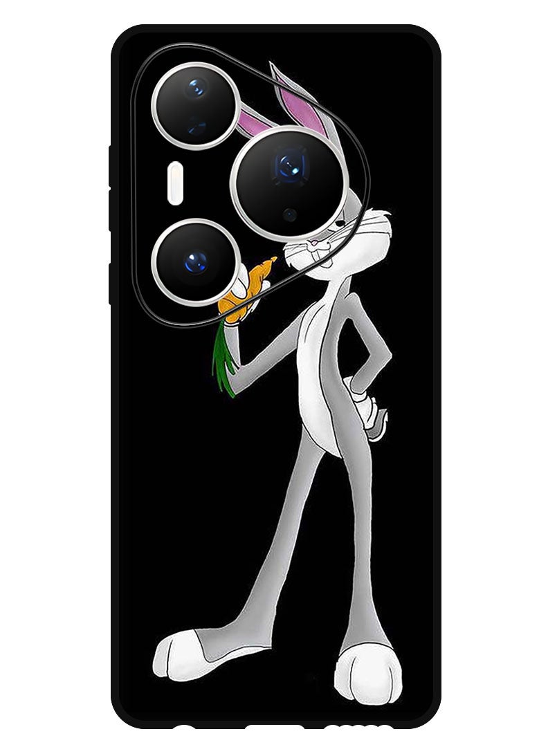 Theodor Case Compatible with Huawei Pura 80 Pro Plus 6.8 Inch Protection Shockproof Bumper Cover Rabbit - Image 1