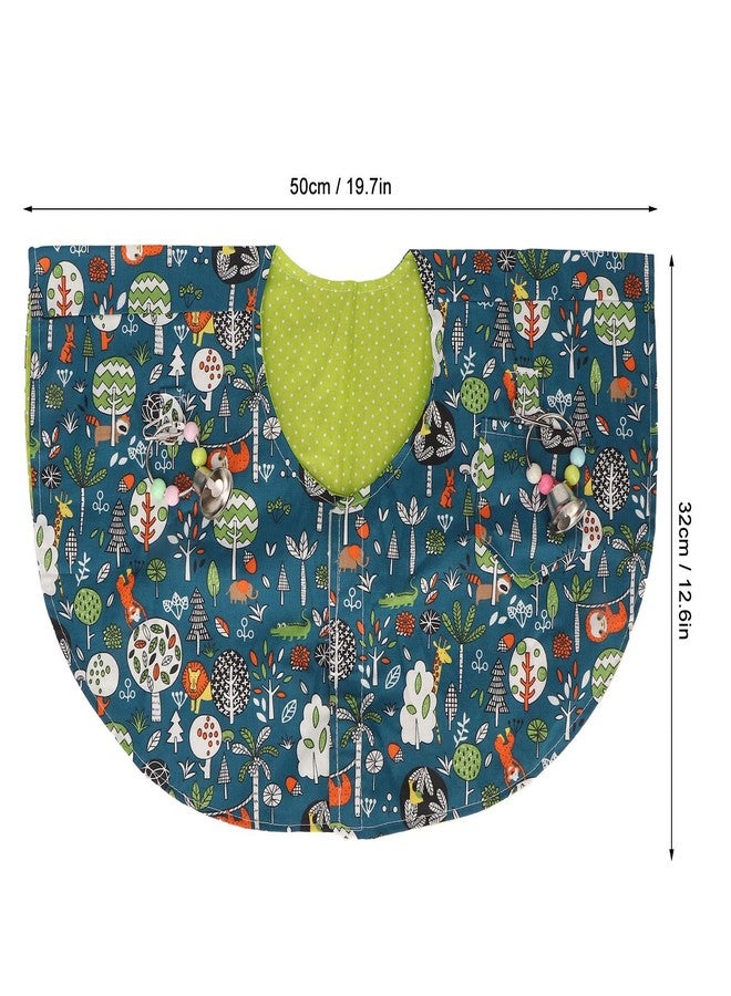 Mrisata Bird Parrot Protective Shawl Bird Poop Shoulder Protector Bird Shawl Diaper Pad Bird Poop Protector Bird Shoulder Diaper Pad Parrot Shawl Guard pet Supply Props Cloth Bird Diaper Poop Cover Shawl Cape - Image 4