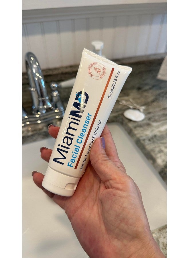 MiamiMD Foaming Facial Cleanser Gentle Exfoliating Face Wash For Mature Skin Hydrating And Moisturizing Paraben Free Cruelty Free Face Care For All Skin Types - Image 2