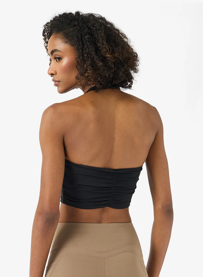 فورورد حمالة صدر رياضية بدون خياطة بياقة هالتر