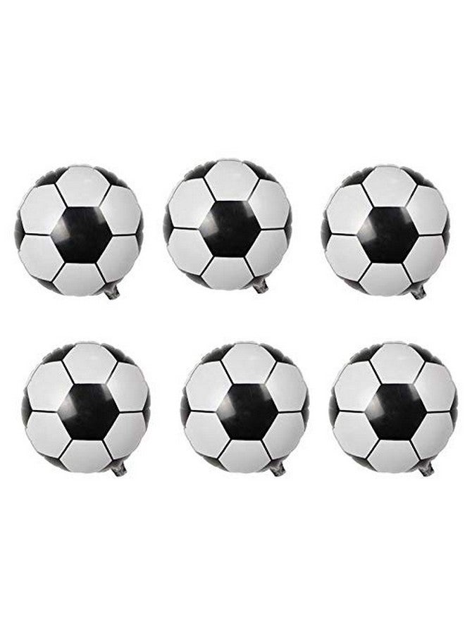 Oarkive 10pcs Soccer Balloons - 18 Inch Mylar Soccer Balloons for World Cup Party Decorations - Image 2
