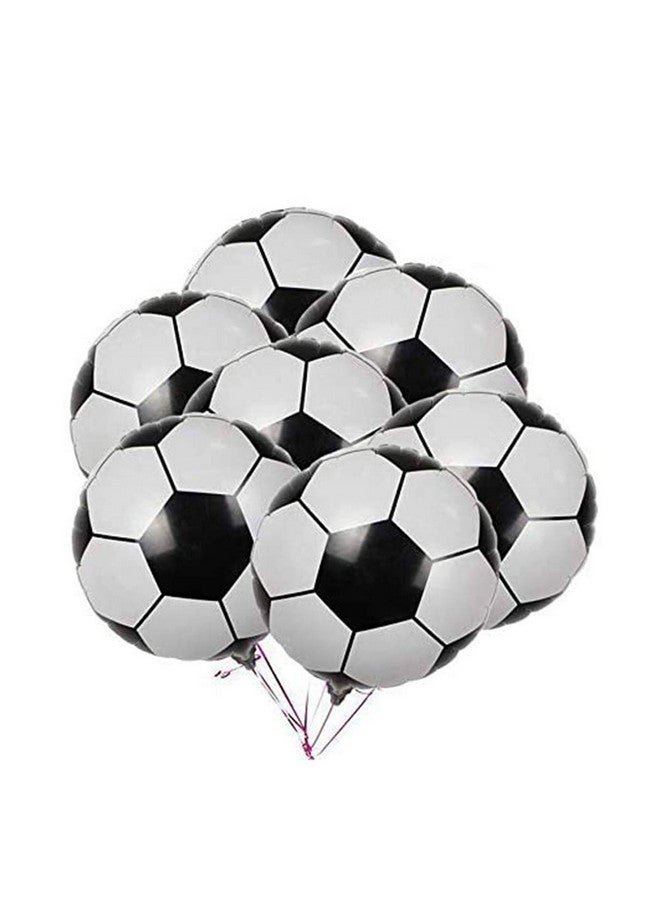 Oarkive 10pcs Soccer Balloons - 18 Inch Mylar Soccer Balloons for World Cup Party Decorations - Image 1