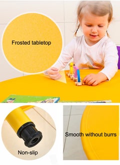 JSAITOYS Kids Furniture Round Plastic Table Children Kindergarten Desks  - Image 3