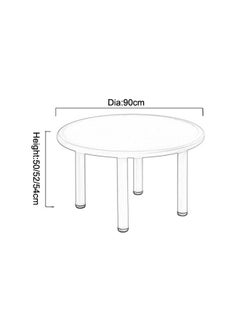 JSAITOYS Kids Furniture Round Plastic Table Children Kindergarten Desks  - Image 4