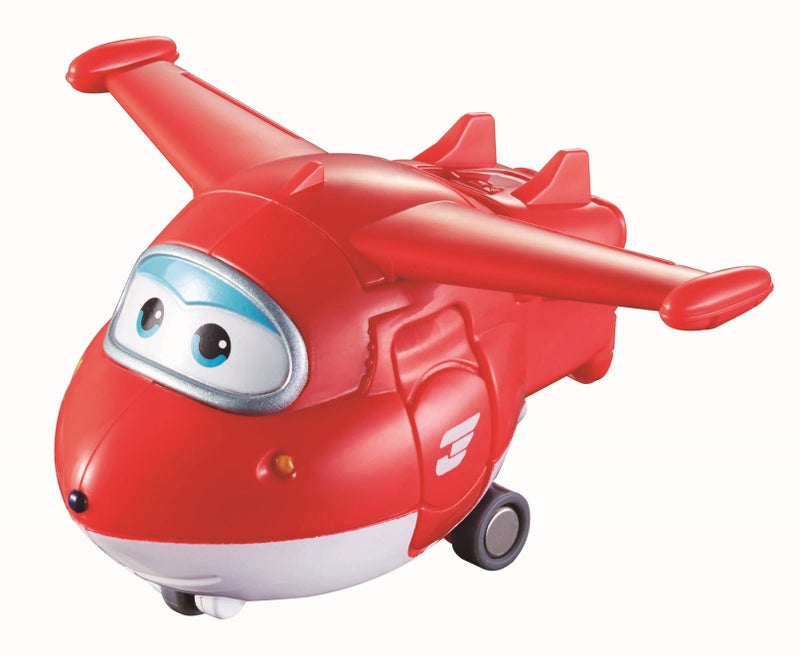 Super Wings Transform Mini Jett Toy, Red - Image 2