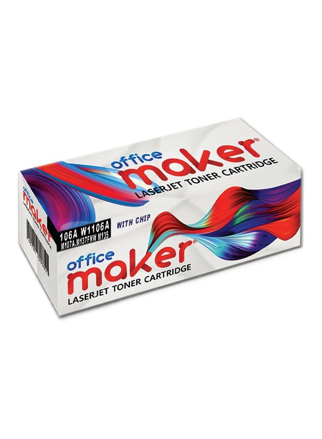 Office Maker 106A Compatible Toner Cartridge – Black - Image 2
