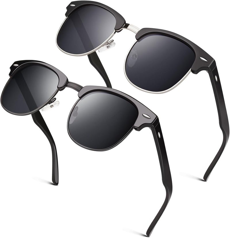 GQUEEN Polarized Sunglasses Men Womens,Flexible TR90 Frame,for Driving Fishing Cycling Hiking Golf Sports UV400 Protection - Image 1