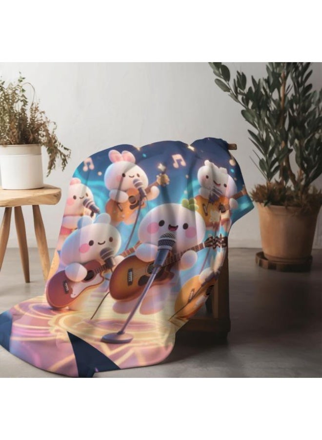 عام Wisdom Fairy (أحدث) بطانية رقيقة من الفانيلا (دافئة ومريحة، ومناسبة للنوم، واستخدام اللعبة، وإزالة الغبار والرمل) 150 سم * 200 سم - 72 - Image 3