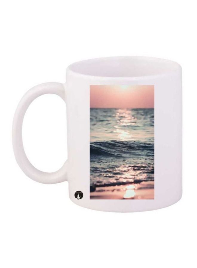 Beach Printed Coffee Mug Multicolour