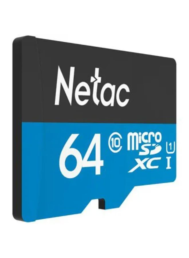 NETAC P500 STANDARD MICRO SD 64GB R.Package  - Image 1