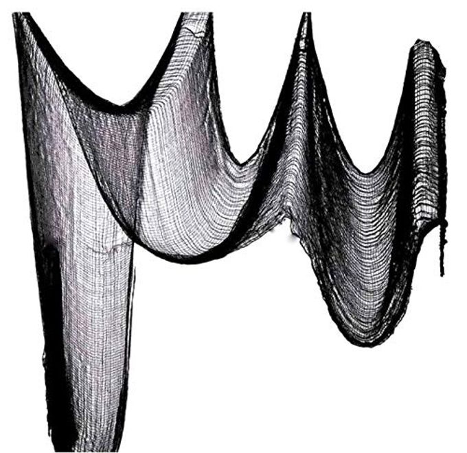 HALLOWEEN CREEPY CLOTH DECORATION 12 FEET X 25 FEET 1 PACK