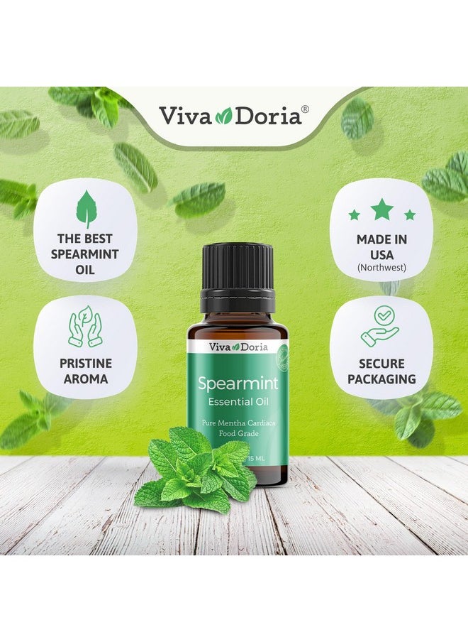 ڤيڤا دوريا - زيت النعناع العطري النقي 100%، غير مخفف، 15 مل (0.5 أونصة سائلة) - Image 1