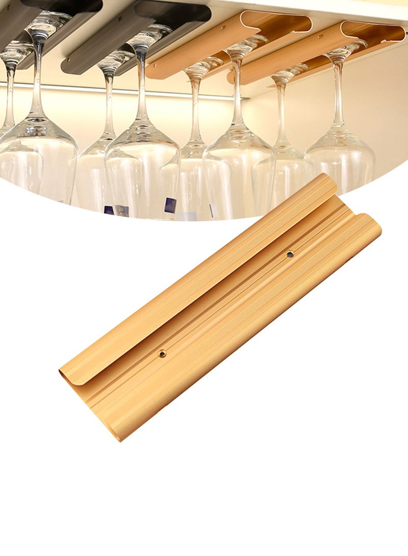 BEIRUI Glassware Racks, Stainless Steel Hanging Tall Glassware Racks, Glassware Racks, Metal Storage Racks, Tall Glassware Racks Glassware Drying Storage Racks for Kitchen and Dining Room - Image 1