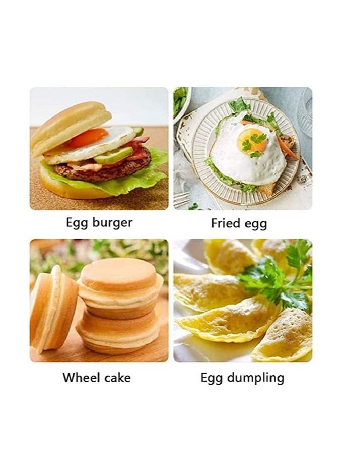 Generic - Breakfast Pan Nonstick All-In-One 3 Section Frying Pan Divided Frying Grill Pan for Egg Bacon and Burgers Suitable for Gas Stove & Induction cooker(four section) - Image 1