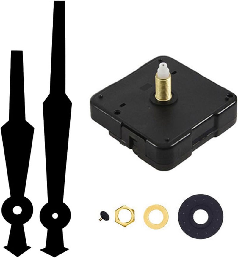 0381 Black Copper He 16 Inch Quartz Clock Movement Kit Silent Wall Mechanism For 35 40cm Panel - Image 1