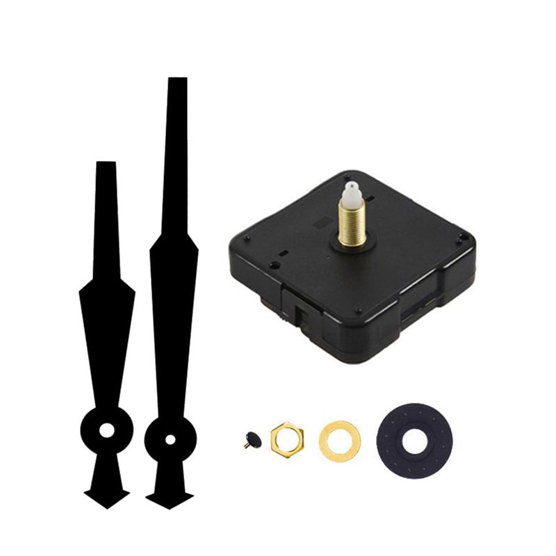 0381 Black Copper He 16 Inch Quartz Clock Movement Kit Silent Wall Mechanism For 35 40cm Panel - Image 2