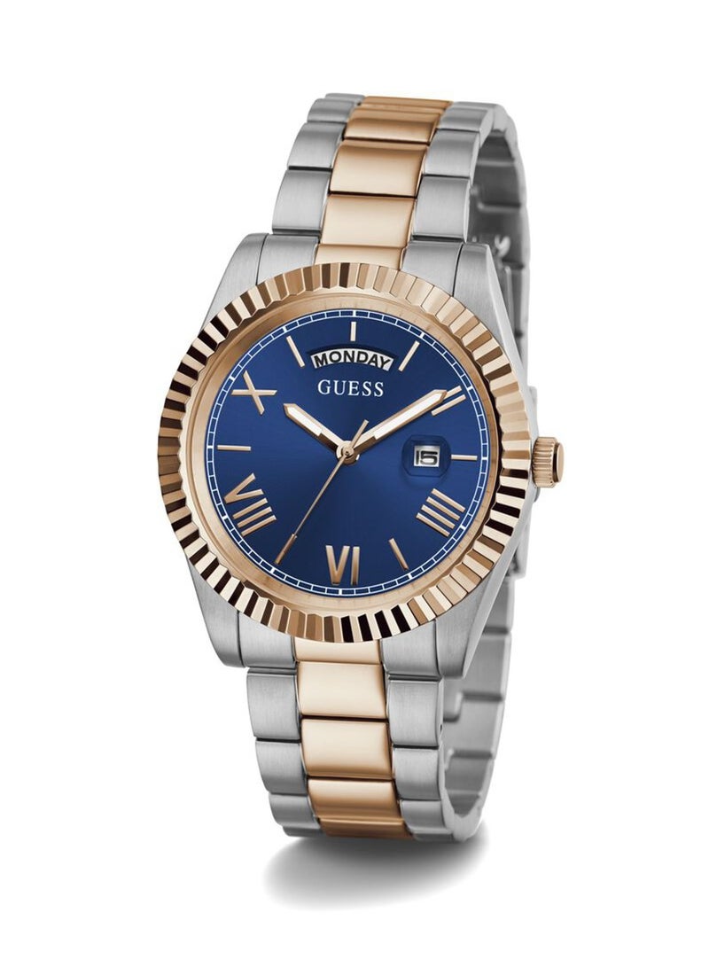 GUESS Men's Wristwatch Connoisseur Stainless Steel Bicolour GW0265G12 - Image 5