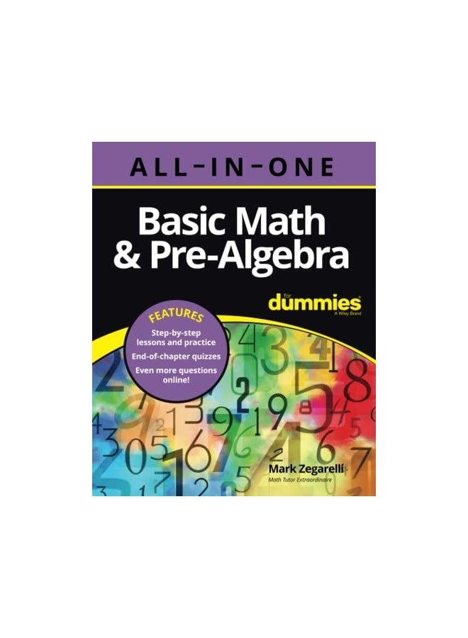 Basic Math & PreAlgebra AllinOne For Dummies + Chapter Quizzes Online