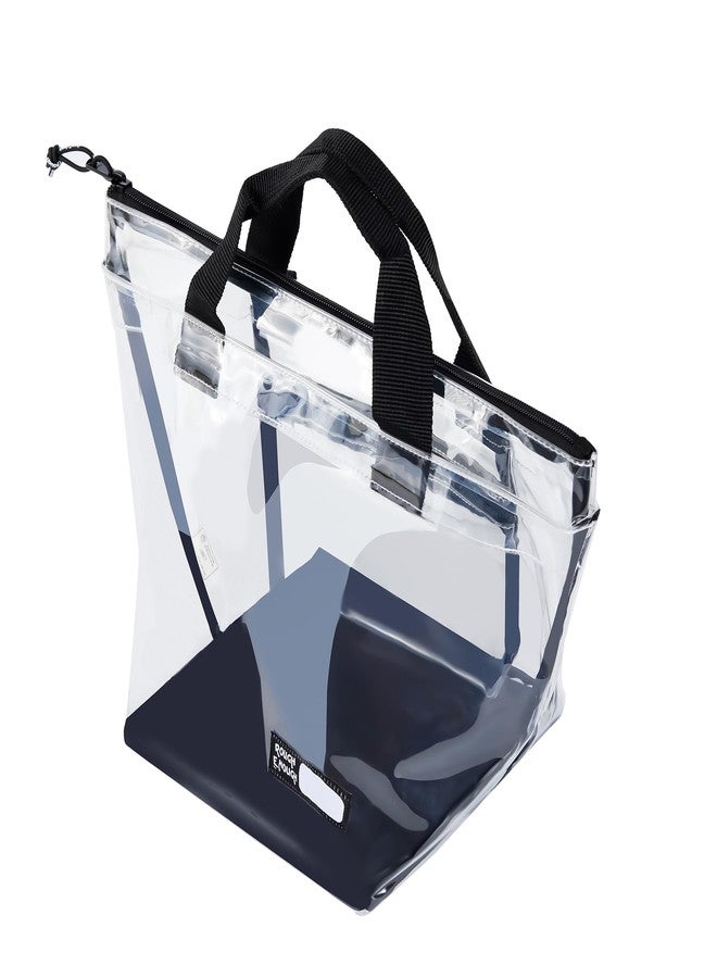 RE ROUGH ENOUGH Rough Enough Clear Stadium Bag Handbag for Women Concert Sport Events Cute - Image 1