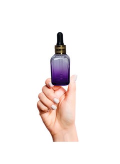 Devinez Devinez Multipurpose Premium Purple Gradient Square Glass Bottle, 30 ml with Golden Black Glass Dropper (Pack of 6), for Serum, Essential Oils, Blends, Skin Care, Travel, Toners, Cosmetic & DIY  - Image 4
