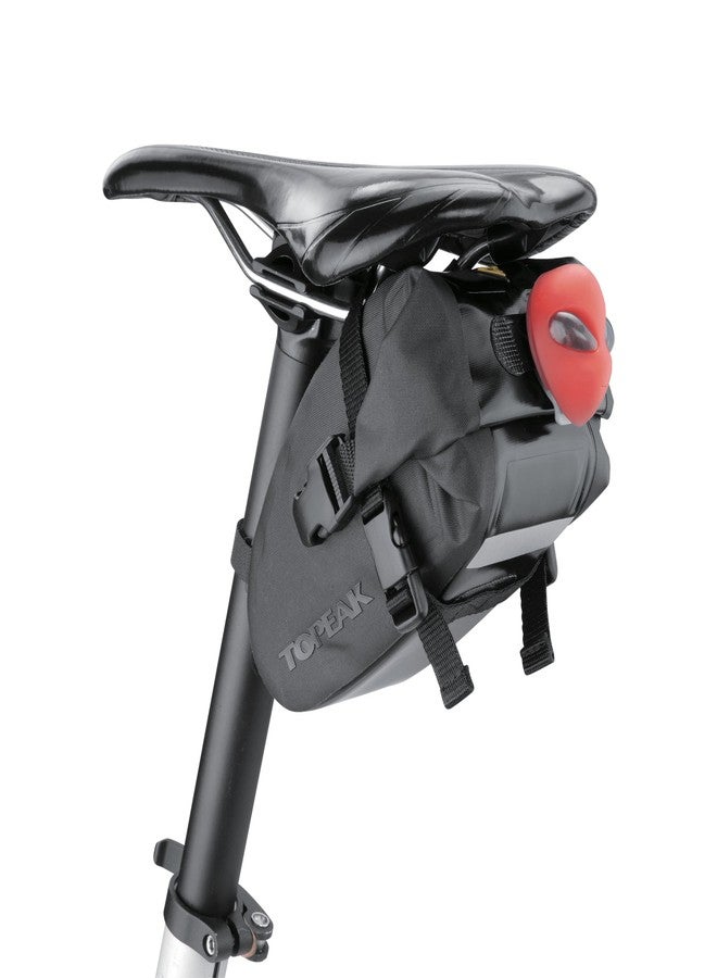 Topeak Wedge Drybag with Strap Mount (Black, 5.9x3.5x3.5-Inch, Small) - Image 2