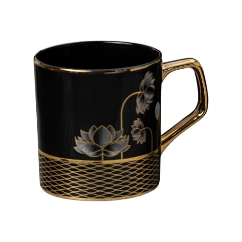 Clay Craft Fine Ceramic Director Coffee Mug Set of 6-215 Ml Each, Mugs for Coffee, Cups Set, Ideal for Gifting, Perfect for Home & Office, Elegant Ceramic Tea Cup Set (E618) - Image 3