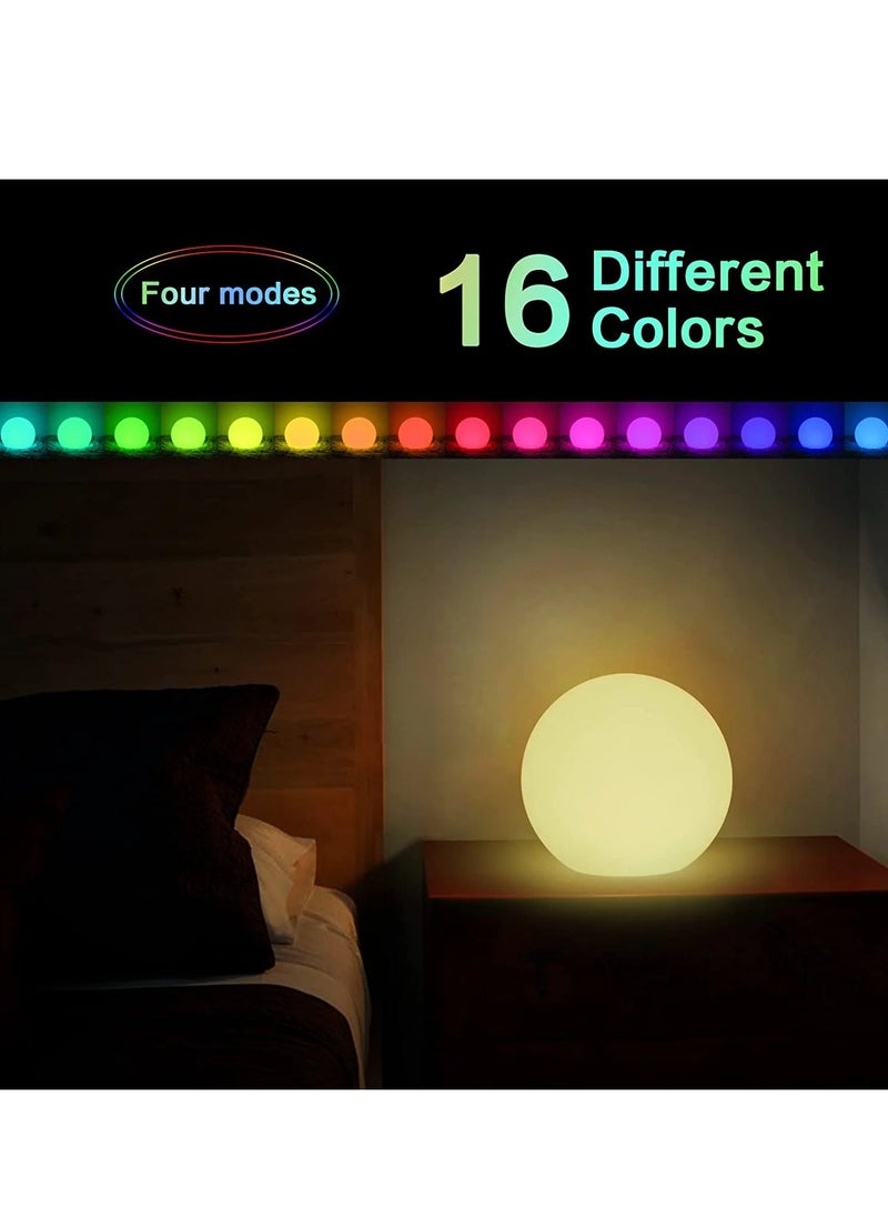 Goeco - Ball Light LED Desk Lamp, 16 Dimmable RGB Colors and 4 Modes - Image 1