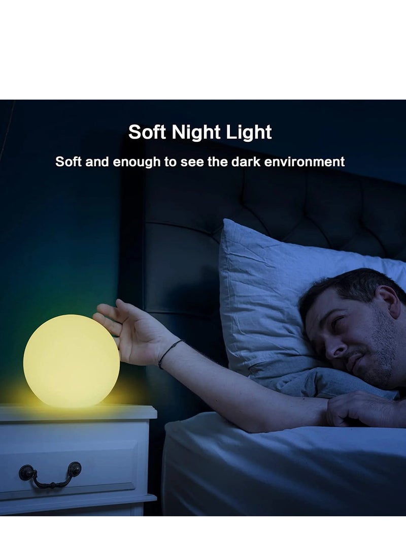 Goeco - Ball Light LED Desk Lamp, 16 Dimmable RGB Colors and 4 Modes - Image 1