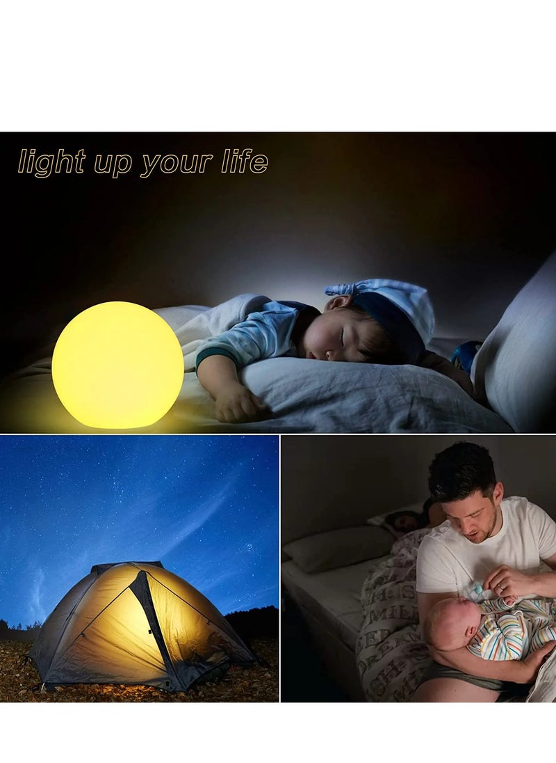 Goeco - Ball Light LED Desk Lamp, 16 Dimmable RGB Colors and 4 Modes - Image 1