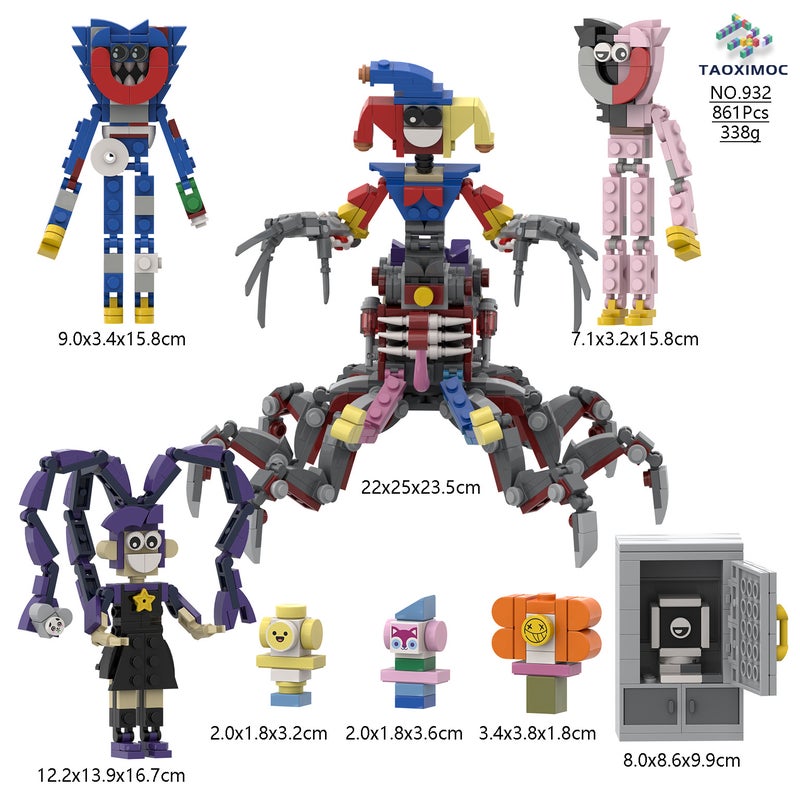 Poppy Playtime Series 5 Building Blocks Model Figure Set - Image 4