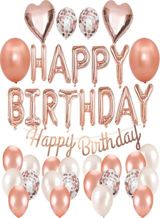 Birthday Decoration Girl Women Rose Gold Happy Birthday Balloons Banner Party Decorations - pzsku/ZCC92648A20B98E1CB825Z/45/_/1718137058/589d5b76-1fee-4ec2-b644-3bdc61c6ad5b