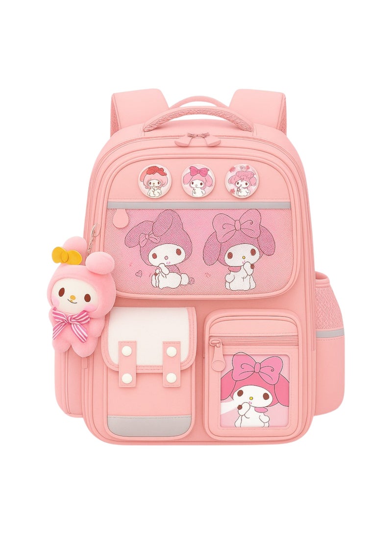 Monza Kids’ Cartoon Pink Backpack (25348)