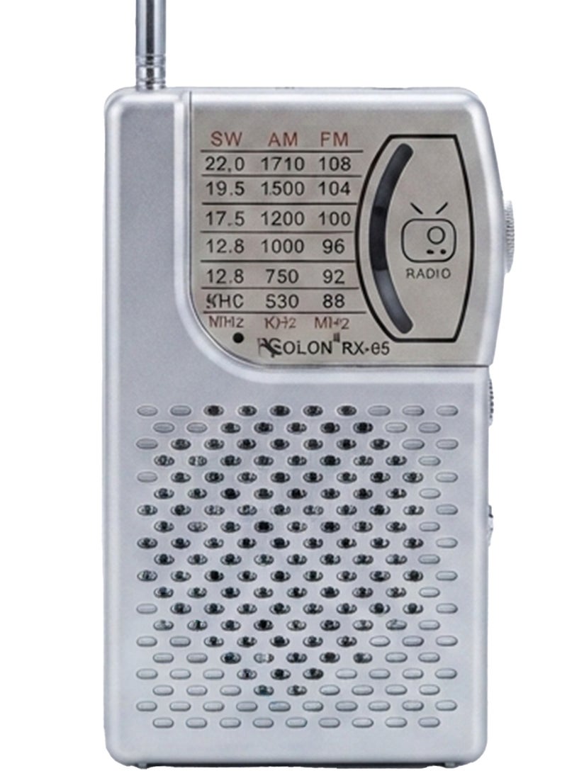 Golon RX-05 Portable Retro Mini Radio – AM/FM/SW 3-Band Radio with Telescopic Antenna, Rechargeable Battery, Full-Band Frequency Tuning, Compact Vintage Design for Home, Travel & Outdoor Use - Multicolour - Image 1