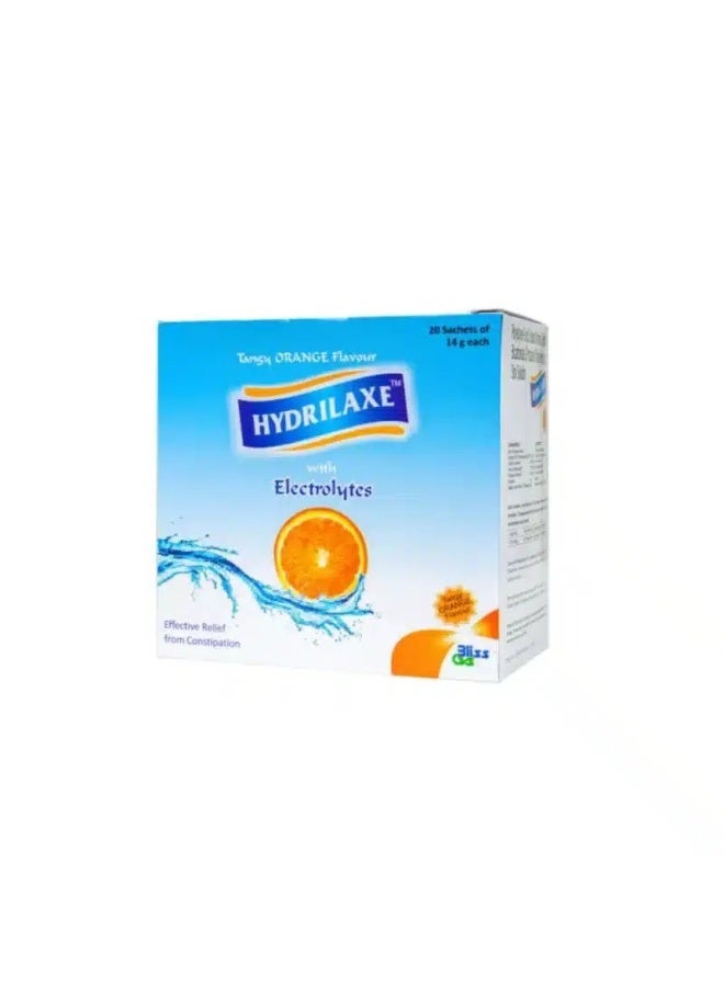 Hydrilaxe Orange  20 sachets with electrolytes
