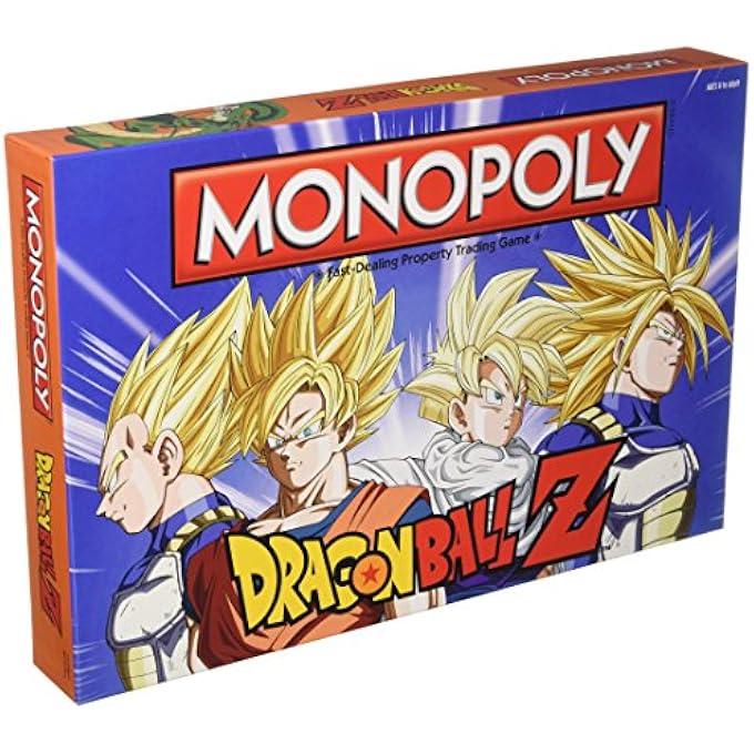 USA أوبولي تقوم USAopoly Dragon Ball Z بتجنيد المحاربين الأسطوريين مثل Goku و Vegeta و Gohan Anime Series Merchandise Theme Monopoly Game - Image 5