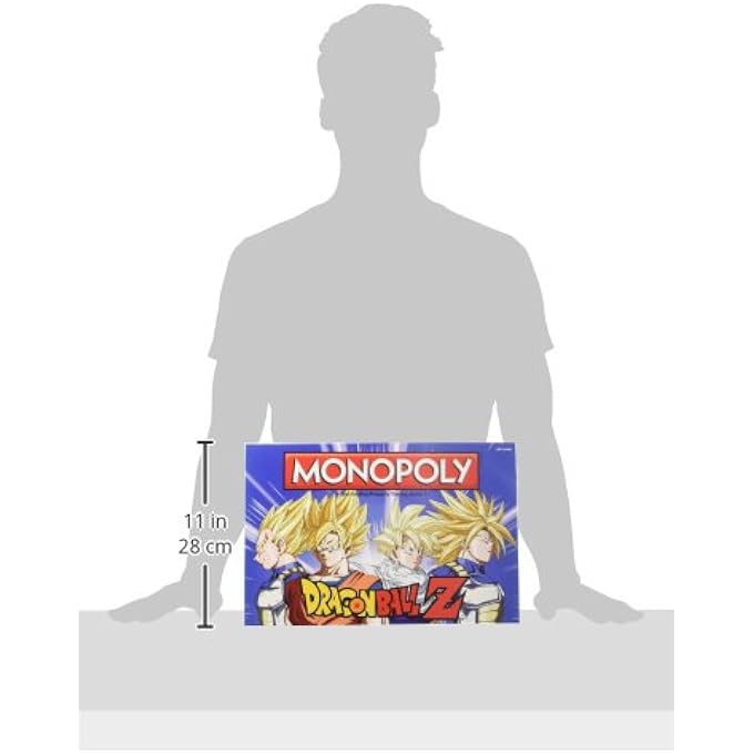 USA أوبولي تقوم USAopoly Dragon Ball Z بتجنيد المحاربين الأسطوريين مثل Goku و Vegeta و Gohan Anime Series Merchandise Theme Monopoly Game - Image 3