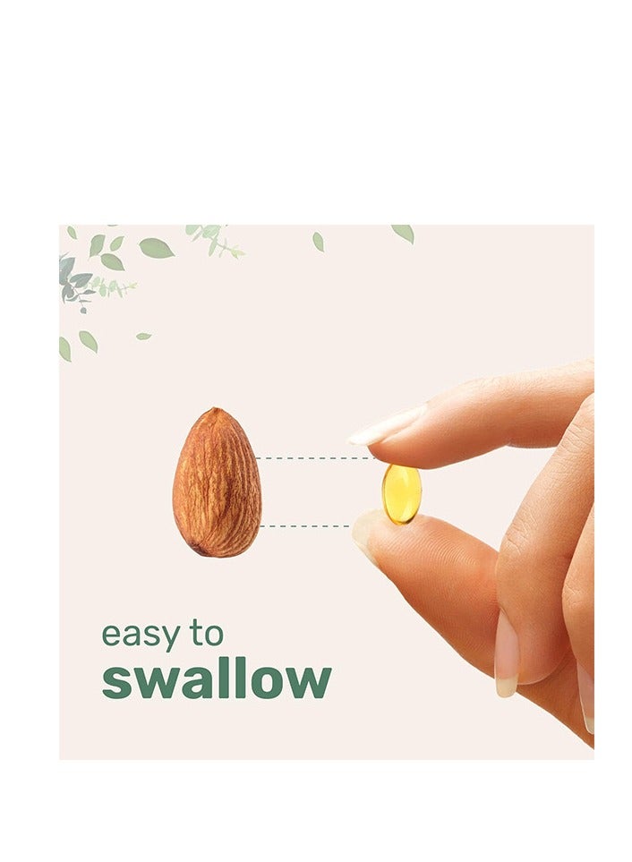 فيتامين D3 1000iu و K2 100ug دعم المناعة 2 في 1 تركيبة خالية من الكائنات المعدلة وراثيا خالية من الغلوتين خالية من الألبان - 300 كبسولة هلامية مكمل غذائي - Image 2