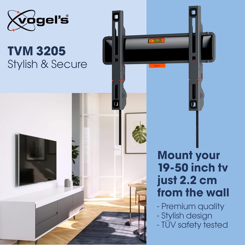فوجيلز قوس تثبيت تلفزيون TVM 3205 الثابت الصغير على الحائط - Image 2