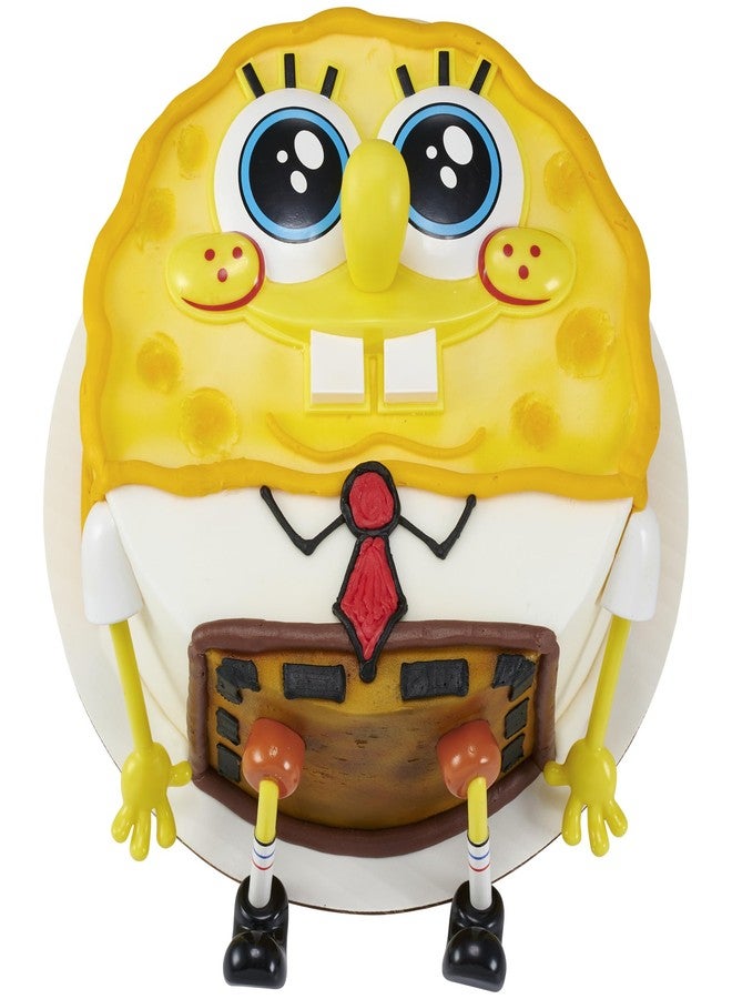 DecoPac DecoSet® SpongeBob SquarePants™ Creations Cake Topper, 5-Piece Birthday Party Set with Eye-Popping Face and 2 Arms and 2 Legs - Image 3